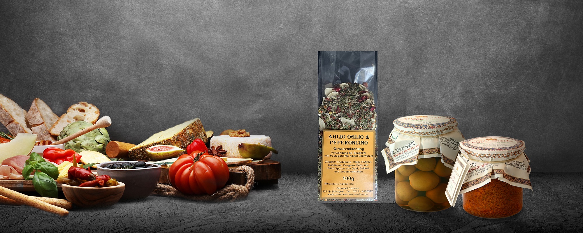 Delikatessen & Pesto & Gewürze