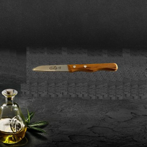 Küchenmesser aus Solingen mit Olivenholz gerade, Solinger - Zöppken